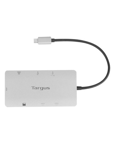 Targus DOCK423EU replicatore di porte e docking station per notebook Cablato USB 3.2 Gen 1 (3.1 Gen 1) Type-C Argento