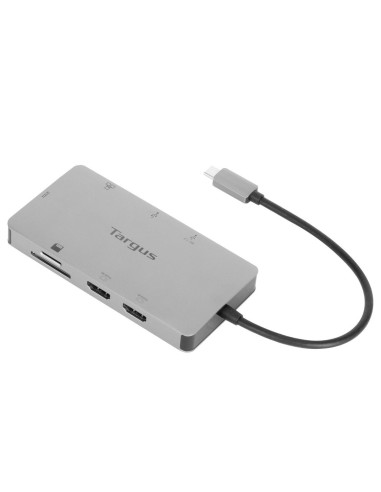 Targus DOCK423EU replicatore di porte e docking station per notebook Cablato USB 3.2 Gen 1 (3.1 Gen 1) Type-C Argento