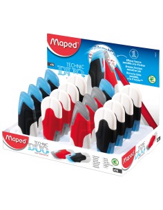 Maped 106311 4 gomma per cancellare Blu, Rosso 16 pz 2