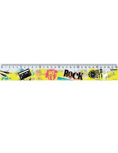 Maped RIGHELLO TATOO 30CM Righello lineare 30 mm Plastica Trasparente 1 pz
