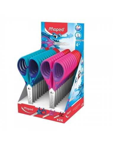 Maped M464412 Universale Taglio a zig zag Blu, Rosa, Rosso, Viola
