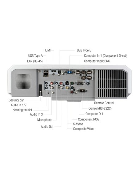 Hitachi CP-X5022WN videoproiettore Proiettore a raggio standard 5000 ANSI lumen 3LCD XGA (1024x768) Bianco