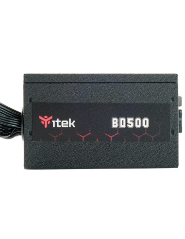 itek BD500 alimentatore per computer 500 W 24-pin ATX ATX Nero