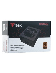 itek BS650 alimentatore per computer 650 W 24-pin ATX ATX Nero 2