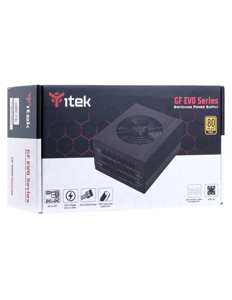 itek Alimentatore GF1000 EVO alimentatore per computer 1000 W 24-pin ATX ATX Nero