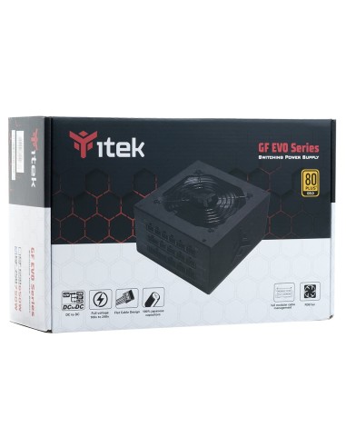itek GF750 alimentatore per computer 750 W 24-pin ATX ATX Nero
