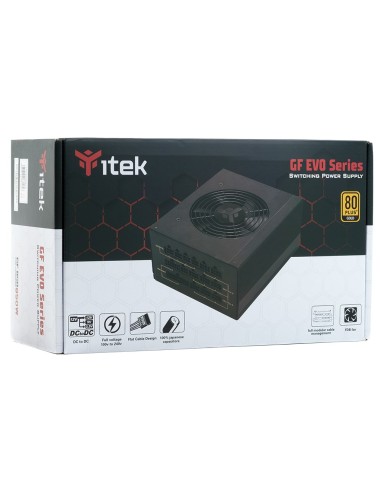 itek GF850 alimentatore per computer 850 W 24-pin ATX ATX Nero