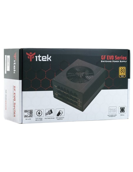 itek GF850 alimentatore per computer 850 W 24-pin ATX ATX Nero