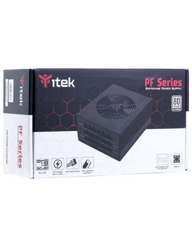 itek Alimentatore PF1200 EVO alimentatore per computer 1200 W 24-pin ATX ATX Nero