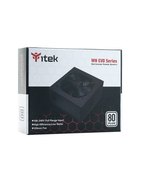 itek WN500 alimentatore per computer 500 W 24-pin ATX ATX Nero
