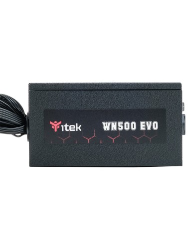 itek WN500 alimentatore per computer 500 W 24-pin ATX ATX Nero