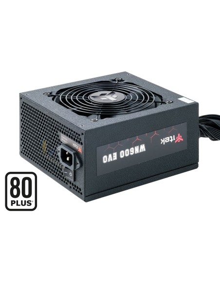 itek WN600 alimentatore per computer 600 W 24-pin ATX ATX Nero