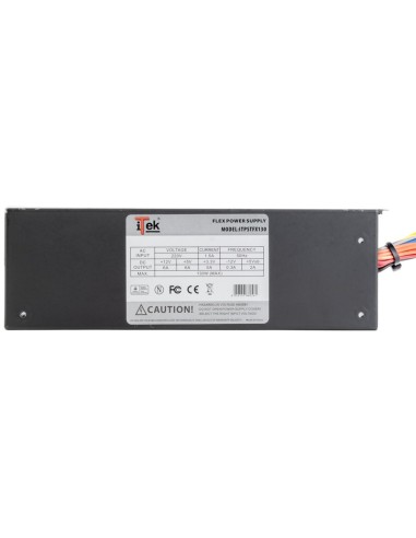 itek ITPSTFX130 alimentatore per computer 130 W 20+4 pin ATX ATX Nero