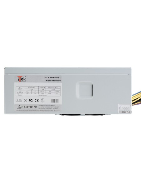 itek ITPSTFX250 alimentatore per computer 250 W 20+4 pin ATX TFX Grigio