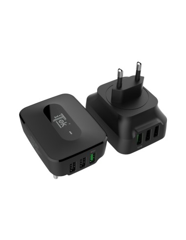 itek ITSCW3U25 Caricabatterie per dispositivi mobili Nero Interno