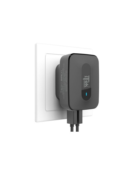 itek ITSCW3U25 Caricabatterie per dispositivi mobili Nero Interno