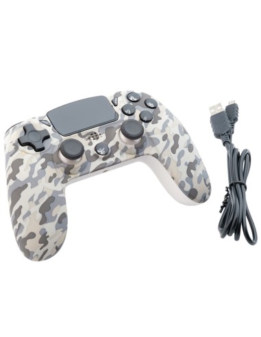 itek EVOCON ADV W01 Mimetico, Bianco Bluetooth USB Gamepad PlayStation 4, Playstation 3, Tablet PC