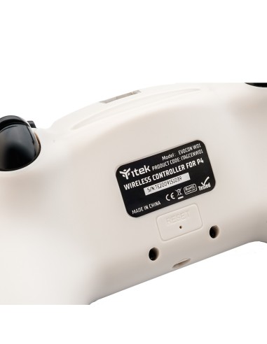 itek EVOCON ADV W01 Mimetico, Bianco Bluetooth USB Gamepad PlayStation 4, Playstation 3, Tablet PC