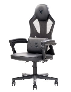itek 4CREATORS CF50 Sedia per gaming universale Seduta imbottita Nero