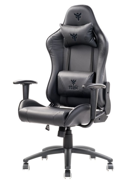 itek PLAYCOM PM20 Sedia per gaming universale Seduta imbottita Nero itek PLAYCOM PM20 Sedia per gaming universale Seduta imbottita Nero