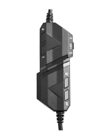 itek H500 Auricolare Cablato A Padiglione Giocare Nero