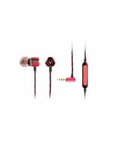 itek Taurus IE100 Auricolare Cablato In-ear Giocare Nero, Rosso