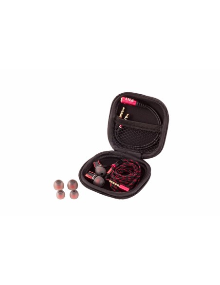 itek Taurus IE100 Auricolare Cablato In-ear Giocare Nero, Rosso