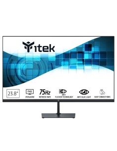 itek GWF 60,5 cm (23.8") 1920 x 1080 Pixel Full HD LED Nero