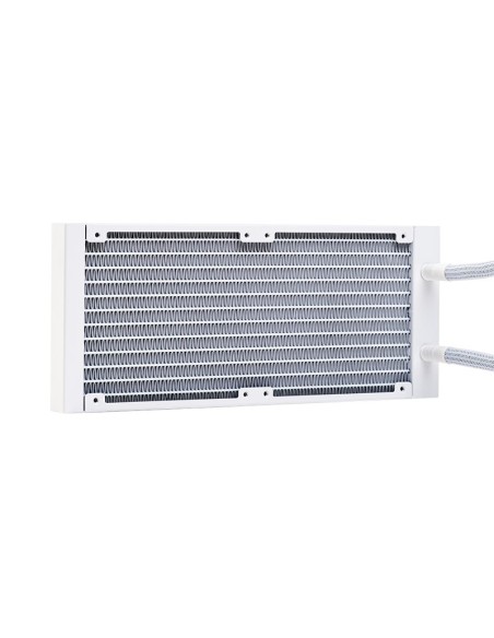 itek EVOLIQ 240 ARGB (White Edition) Processore Raffreddatore di liquidi tutto in uno 12 cm Bianco
