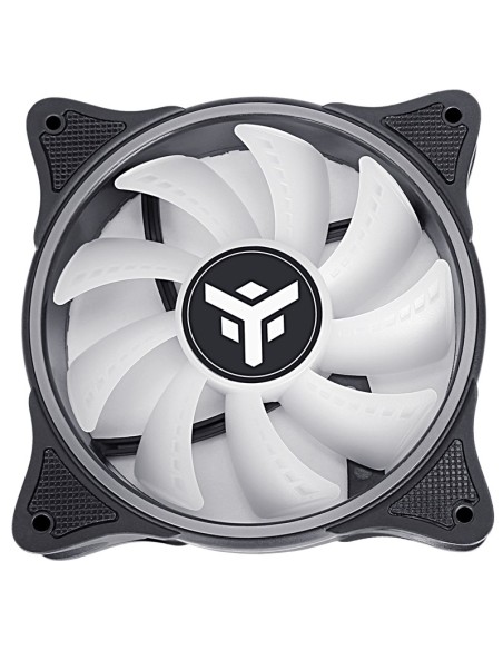 itek ITCFA12IO sistema di raffreddamento per computer Case per computer Ventilatore 12 cm Bianco