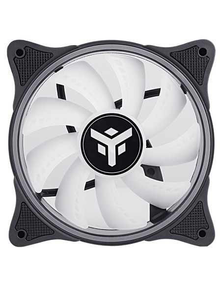 itek ITCFA12IO sistema di raffreddamento per computer Case per computer Ventilatore 12 cm Bianco
