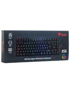 itek X50 tastiera USB Italiano Nero 2