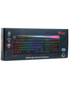 itek X31 tastiera USB Italiano Nero 2