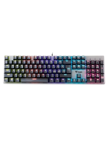 itek X10 tastiera USB Italiano Nero