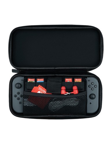 PDP 500-112-EU custodia per console portatile Custodia a sacchetto EVA (Acetato del vinile dell'etilene), Finta pelle Rosso,