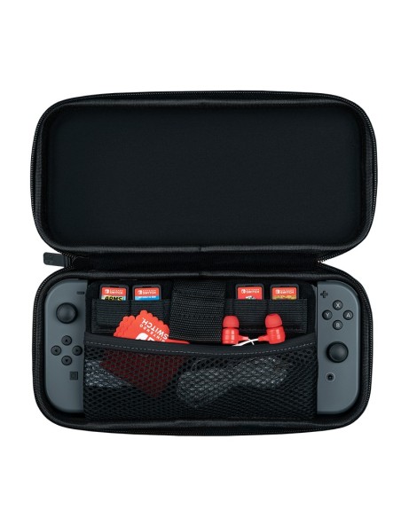 PDP 500-112-EU custodia per console portatile Custodia a sacchetto EVA (Acetato del vinile dell'etilene), Finta pelle Rosso,
