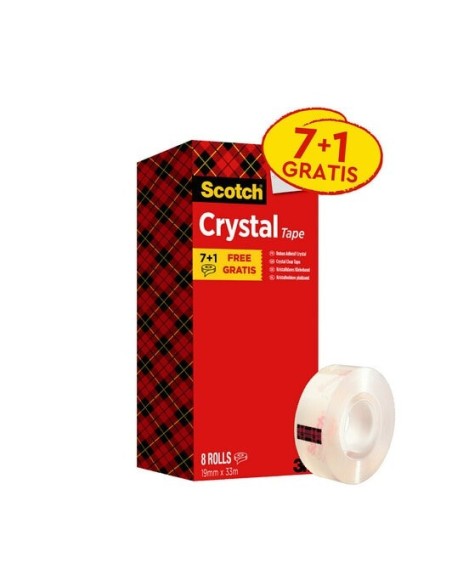 3M 7100026961 nastro adesivo Adatto per uso interno 33 m Cloruro di polivinile (PVC) Trasparente