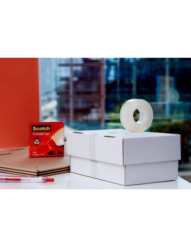 3M 7100026961 nastro adesivo Adatto per uso interno 33 m Cloruro di polivinile (PVC) Trasparente