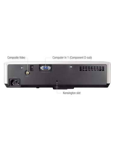 Hitachi CP-RX93 videoproiettore Proiettore a raggio standard 2600 ANSI lumen LCD XGA (1024x768) Bianco