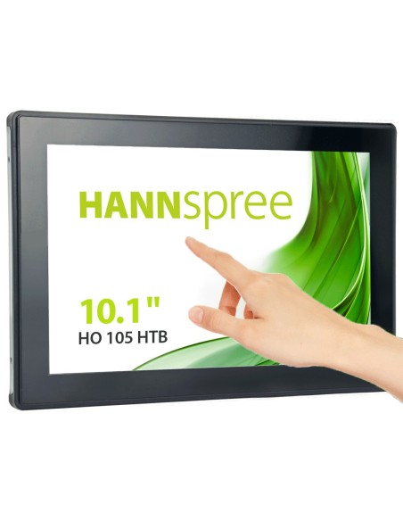 Hannspree Open Frame HO 105 HTB Pannello piatto per segnaletica digitale 25,6 cm (10.1") LCD 350 cd m² HD Nero Touch screen