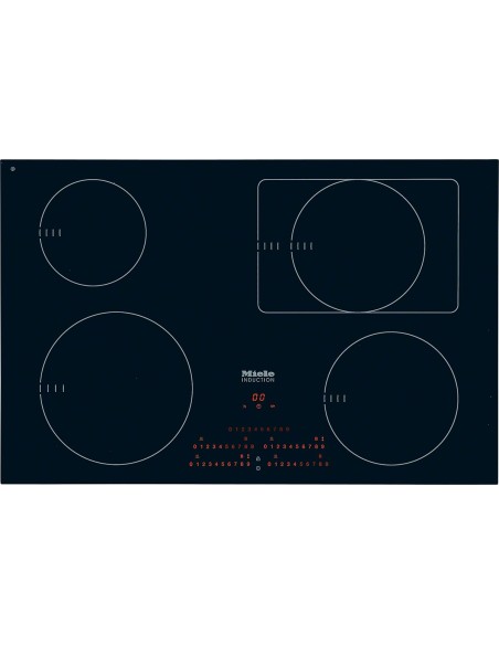 Miele KM 6351 piano cottura Nero Da incasso Piano cottura a induzione 4 Fornello(i)