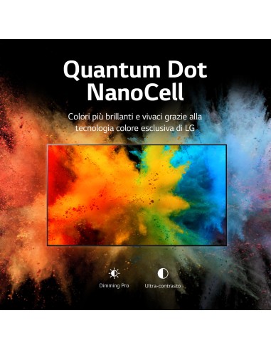 LG QNED 4K 75" Serie QNED82 75QNED826QB Smart TV NOVITÀ 2022