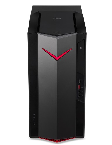Acer NITRO 50 N50-640 i5-12400F Desktop Intel® Core™ i5 8 GB DDR4-SDRAM 512 GB SSD Windows 11 Home PC Nero