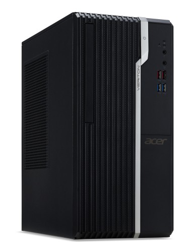 Acer Veriton S2680G i3-10105 Desktop Intel® Core™ i3 8 GB DDR4-SDRAM 256 GB SSD Windows 10 Pro PC Nero