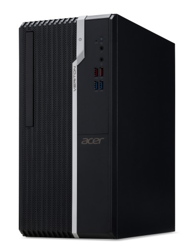 Acer Veriton S2680G i3-10105 Desktop Intel® Core™ i3 8 GB DDR4-SDRAM 256 GB SSD Windows 10 Pro PC Nero