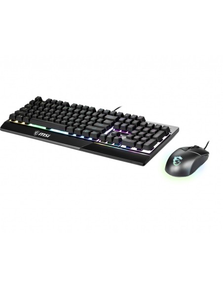 MSI S11-04IT601-CLA tastiera Mouse incluso USB QWERTY Inglese britannico Nero