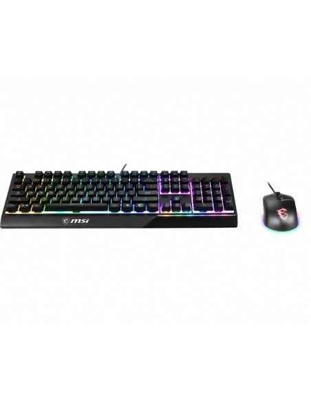 MSI S11-04IT601-CLA tastiera Mouse incluso USB QWERTY Inglese britannico Nero