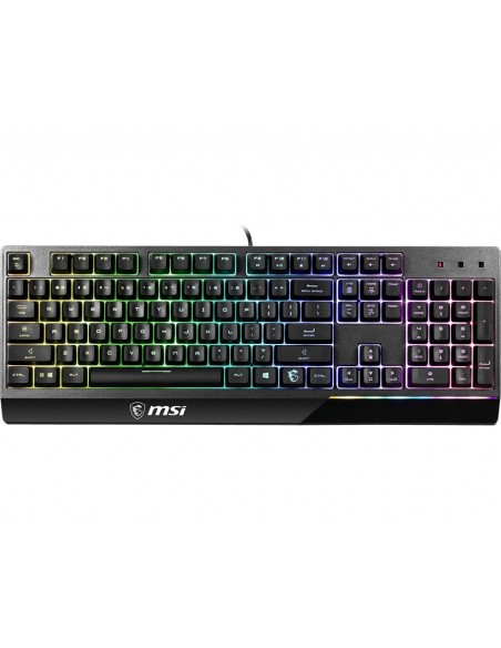 MSI S11-04IT220-CLA tastiera USB QWERTY Inglese UK Nero