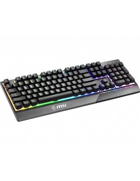 MSI S11-04IT220-CLA tastiera USB QWERTY Inglese UK Nero