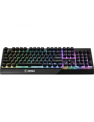 MSI S11-04IT220-CLA tastiera USB QWERTY Inglese UK Nero